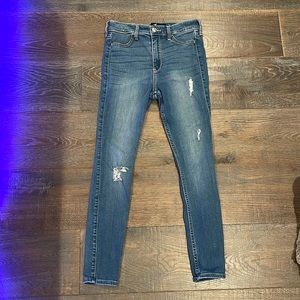 hollister high rise skinny jegging